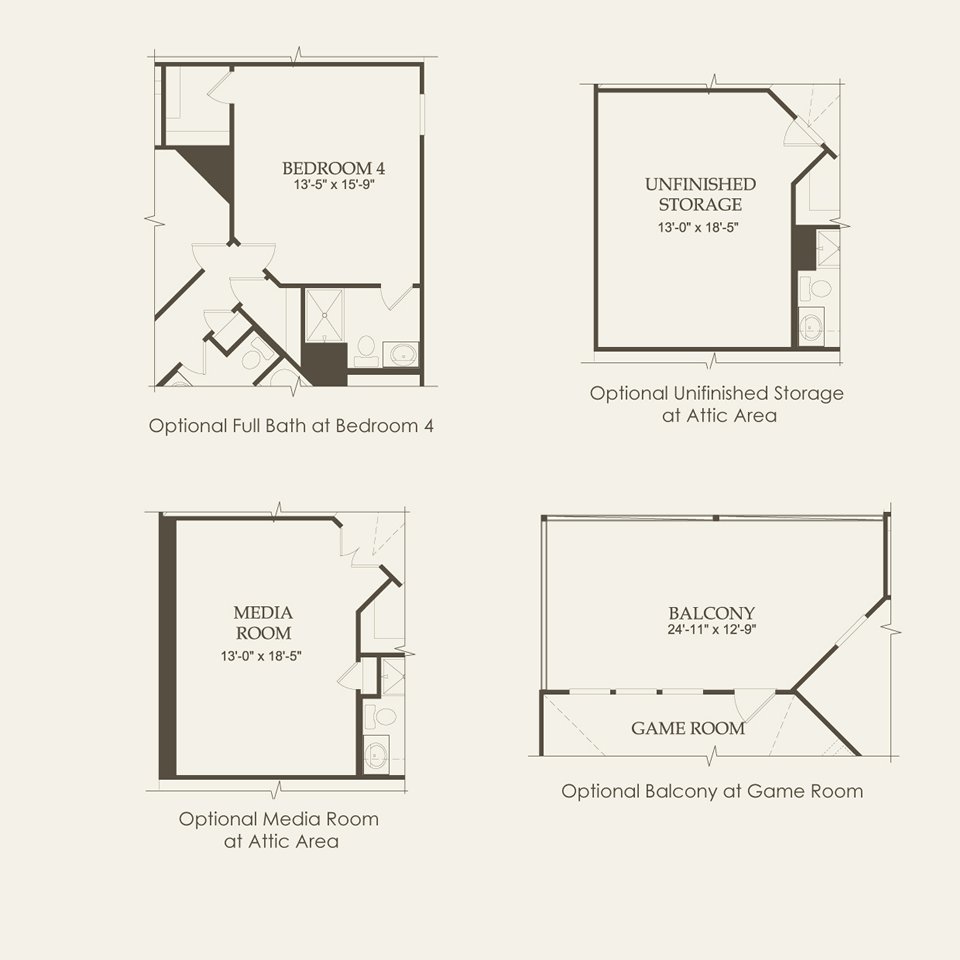 Pin Oak Enclave Hillside Floor Plans and Pricing