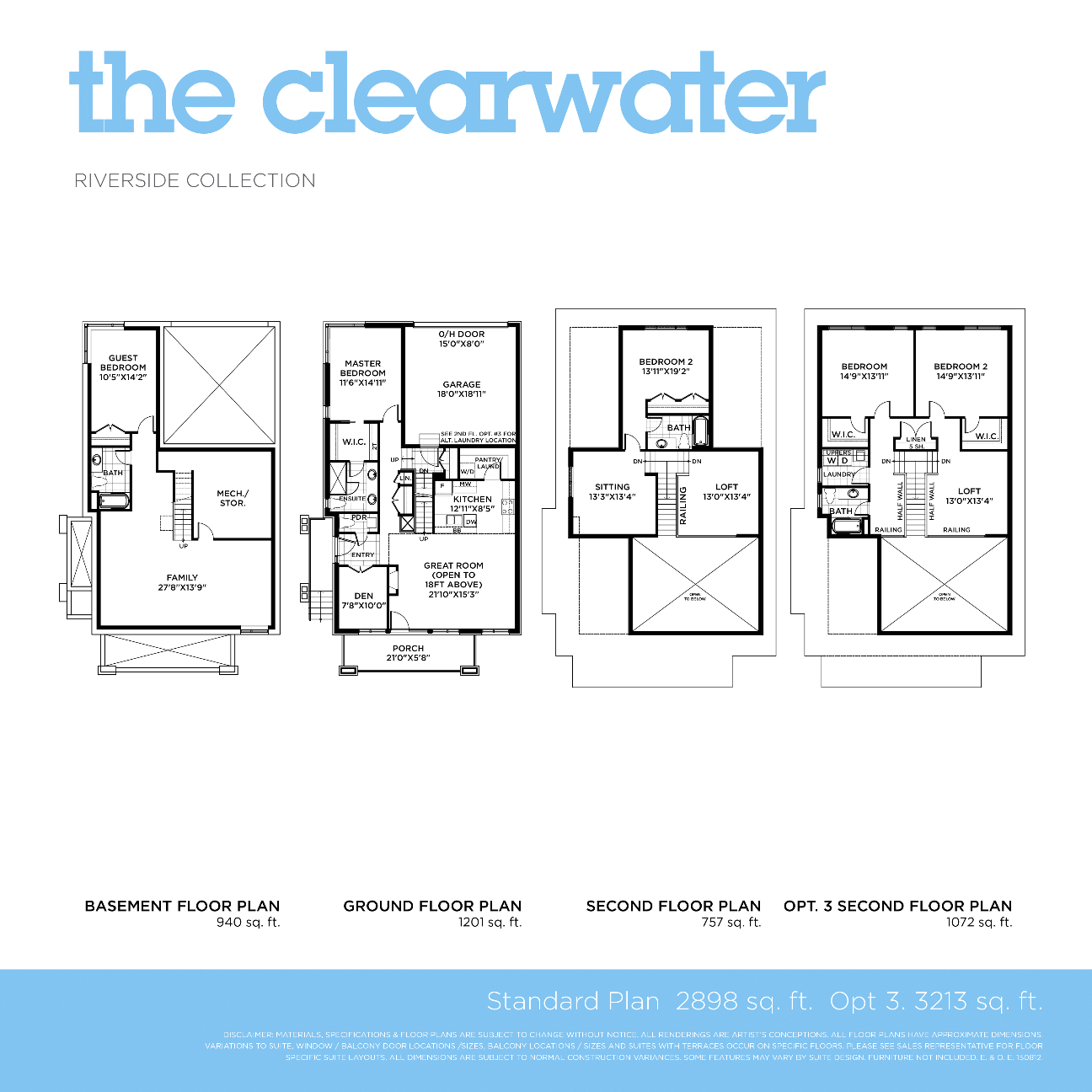 Greystone Village The Clearwater Floor Plans and Pricing