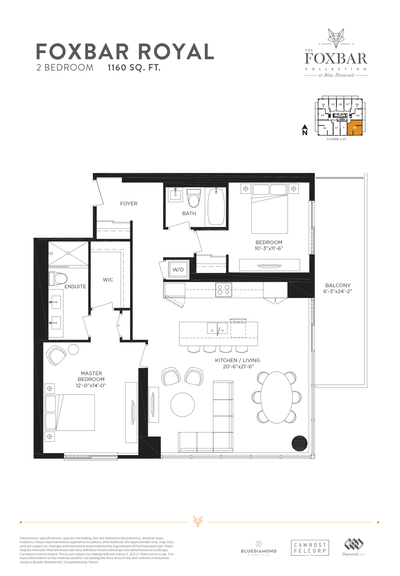 The Foxbar at Imperial Village Foxbar Royal Floor Plans and Pricing