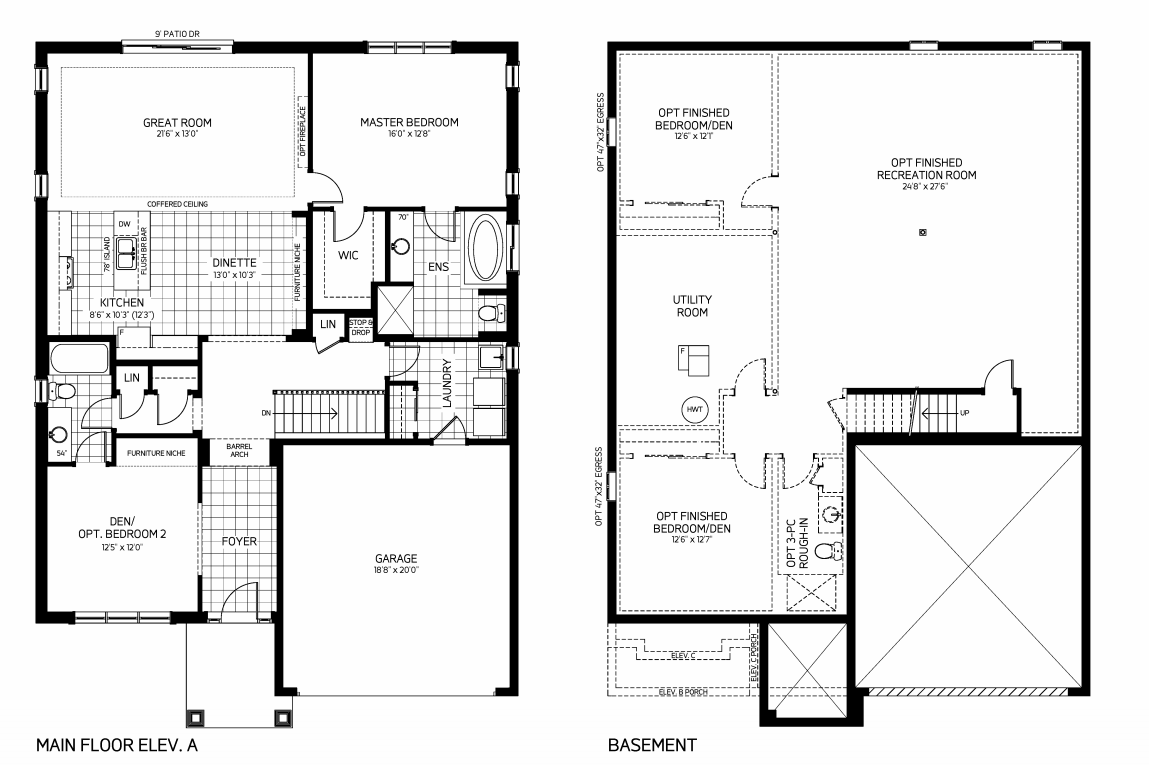 Fernwood Bradbury Floor Plan, Niagara Falls ON Livabl
