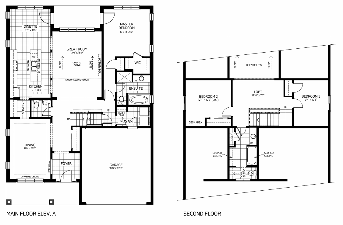 Fernwood Belvedere Floor Plan, Niagara Falls ON Livabl