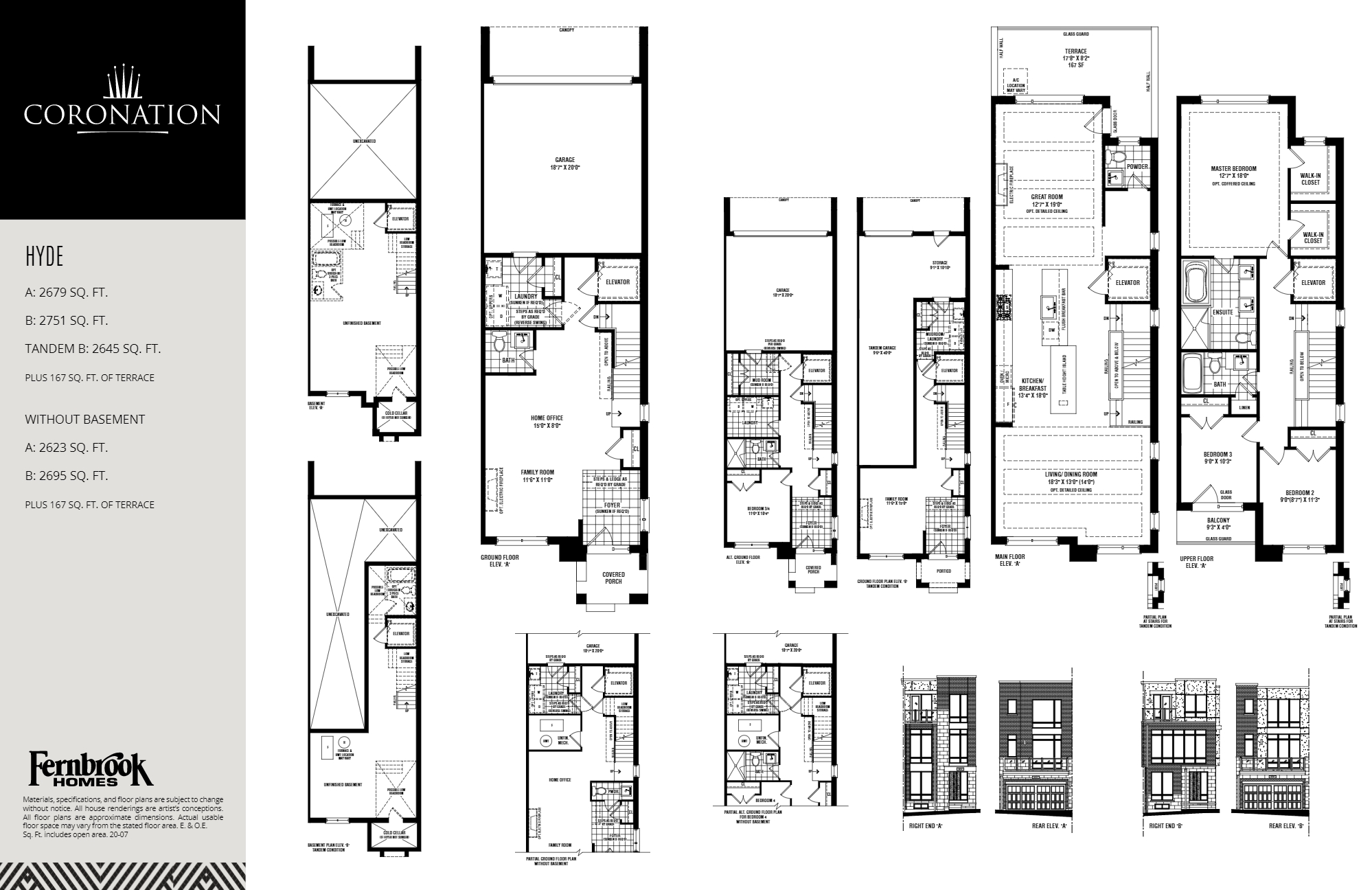 Coronation Hyde End Unit, Vaughan ON Livabl