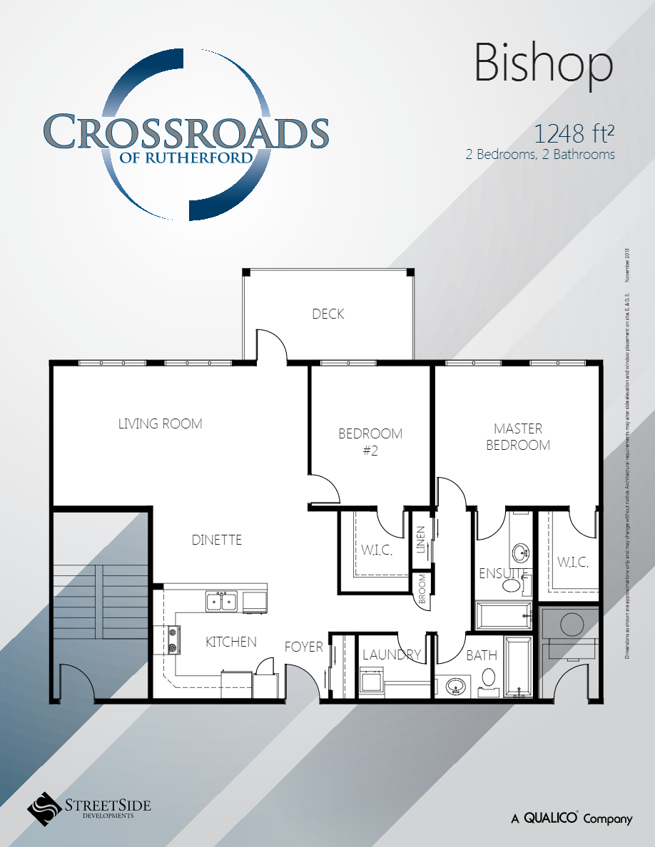 Crossroads of Rutherford - Bishop Floor Plan, Edmonton AB | Livabl