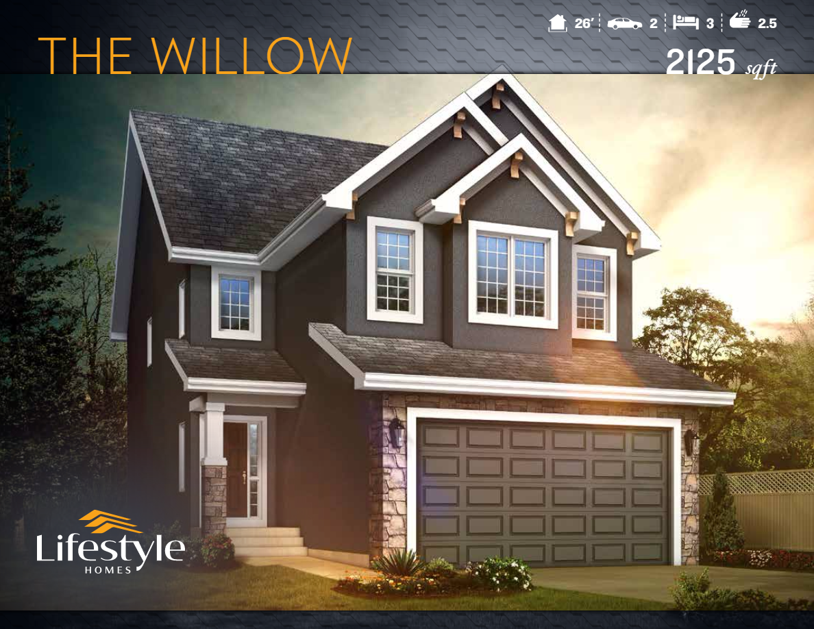 Drake Landing The Willow Floor Plan, Okotoks AB Livabl