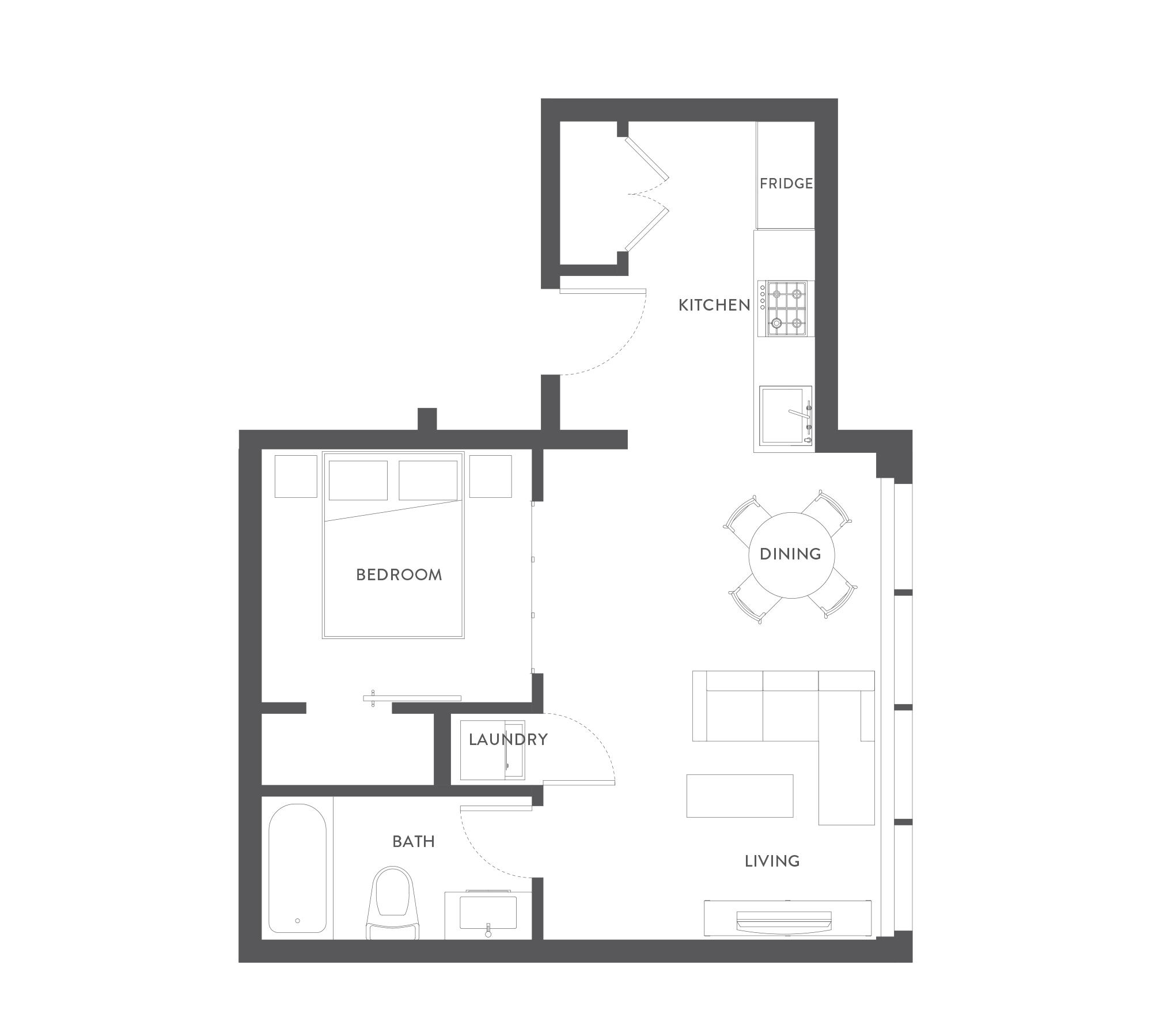 The Wade I Floor Plan, Victoria BC Livabl