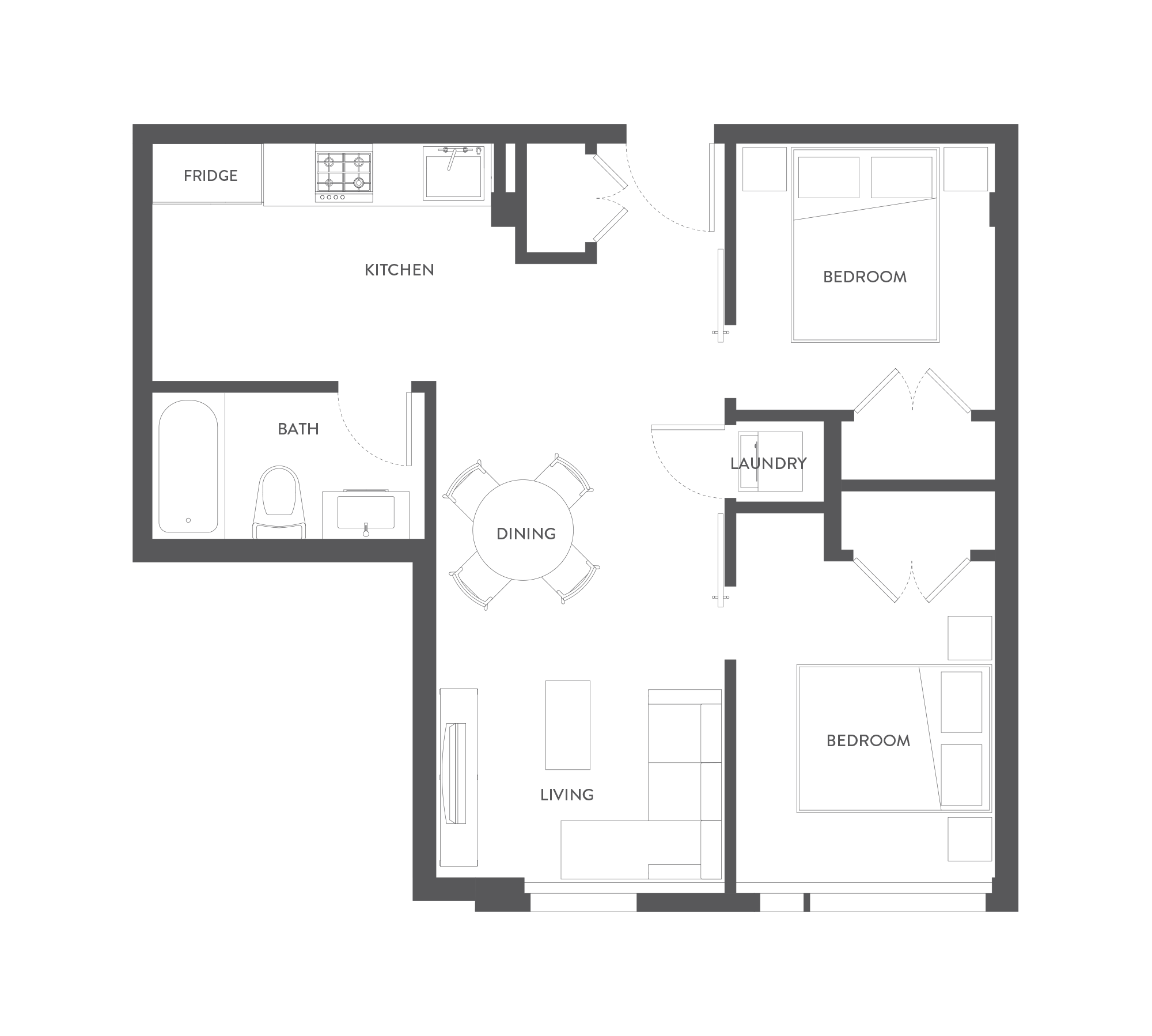 The Wade B Floor Plan, Victoria BC Livabl