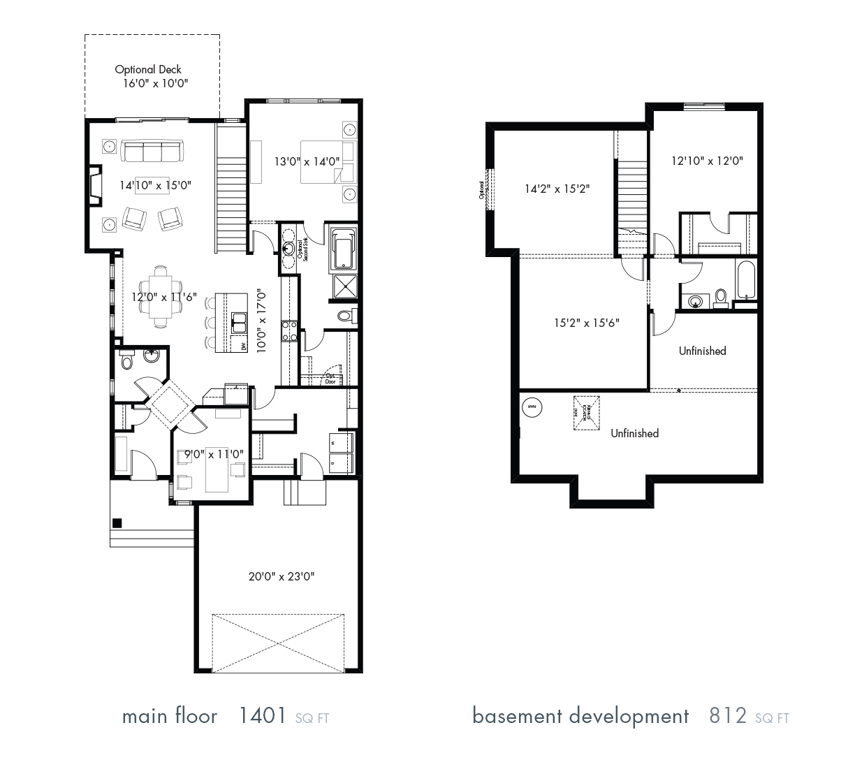 Rosenthal Mesa Floor Plan, Edmonton AB Livabl