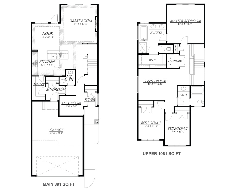 Manning Village Aria Floor Plan, Edmonton AB Livabl