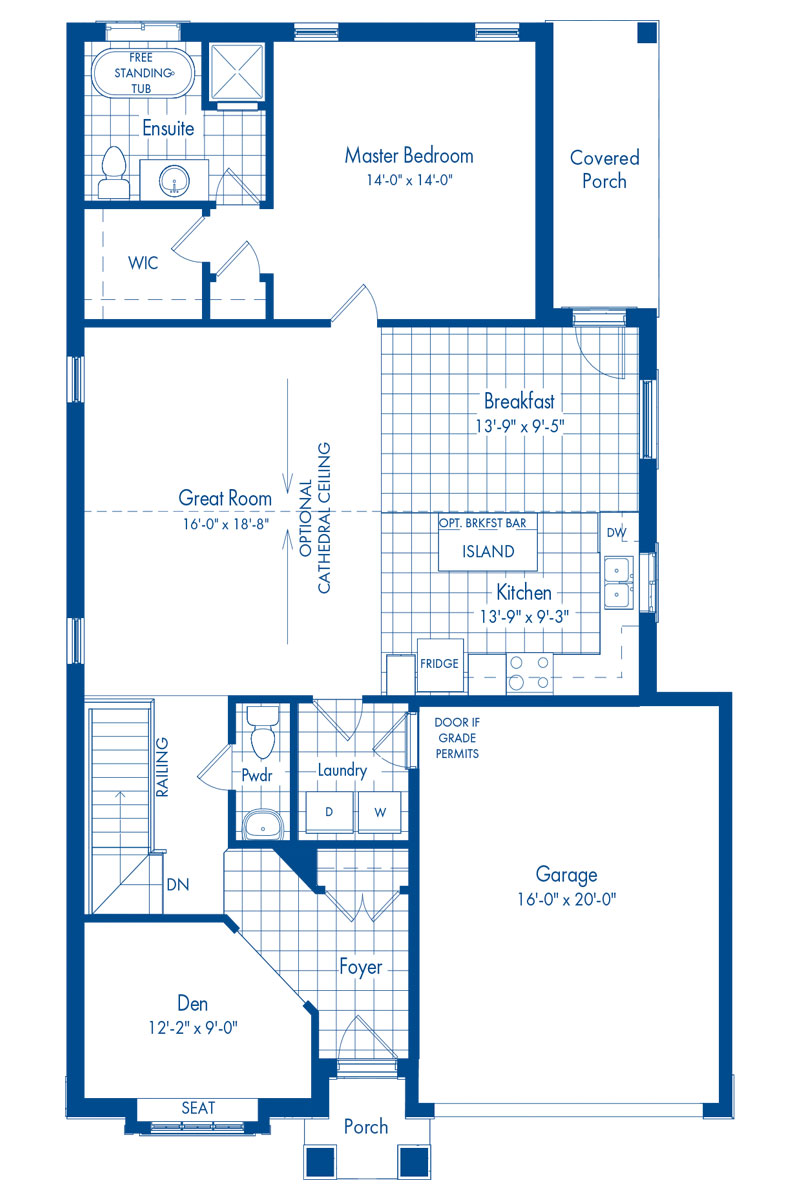 Settlers Ridge Bluewater Floor Plan, Huntsville ON Livabl
