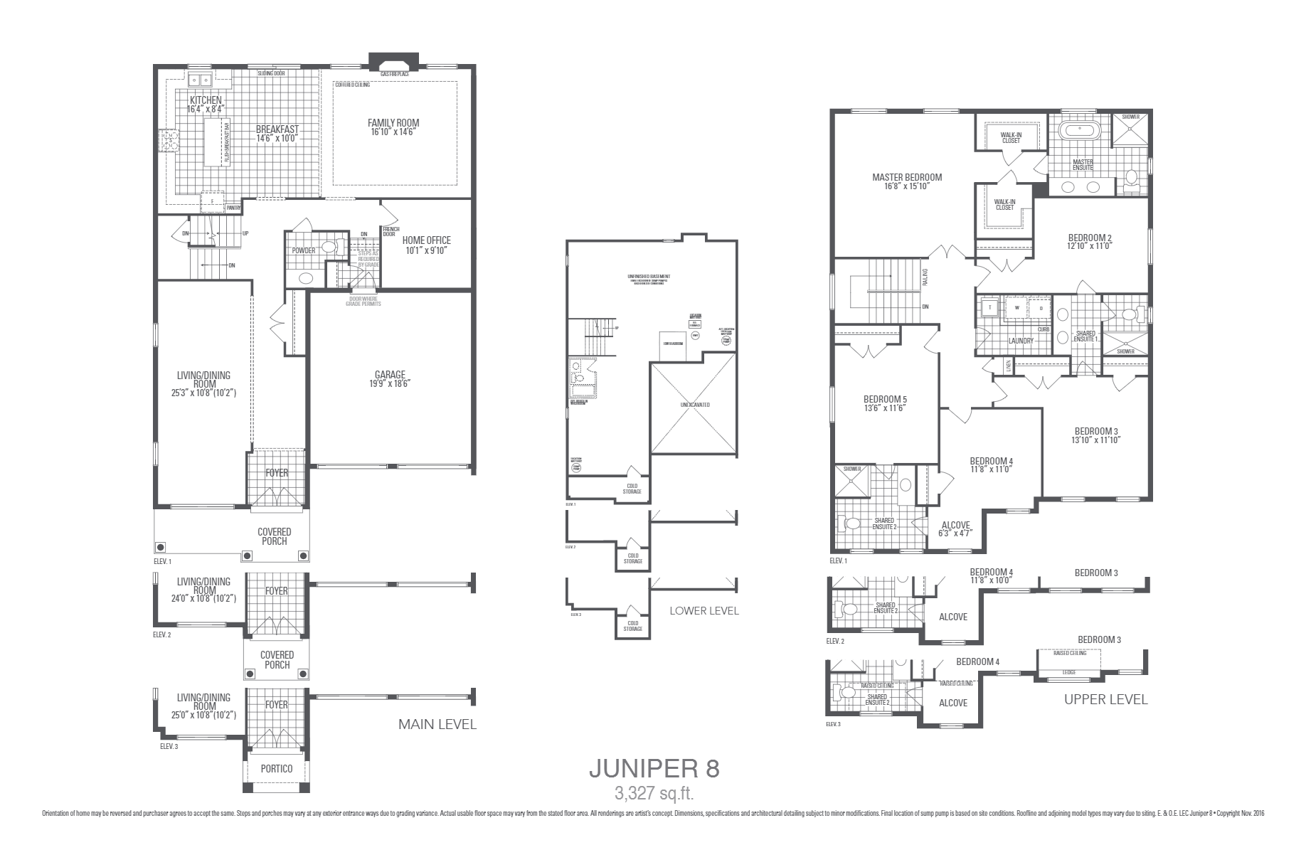 Saddle Ridge Juniper 8 Floor Plans and Pricing