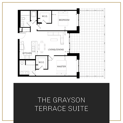 Scenic Trails Condos The Grayson Terrace Floor Plan, Hamilton ON Livabl