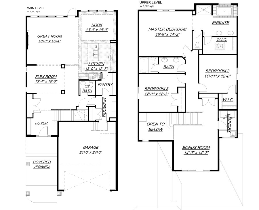 One at Windermere Terzano A Floor Plan, Edmonton AB Livabl