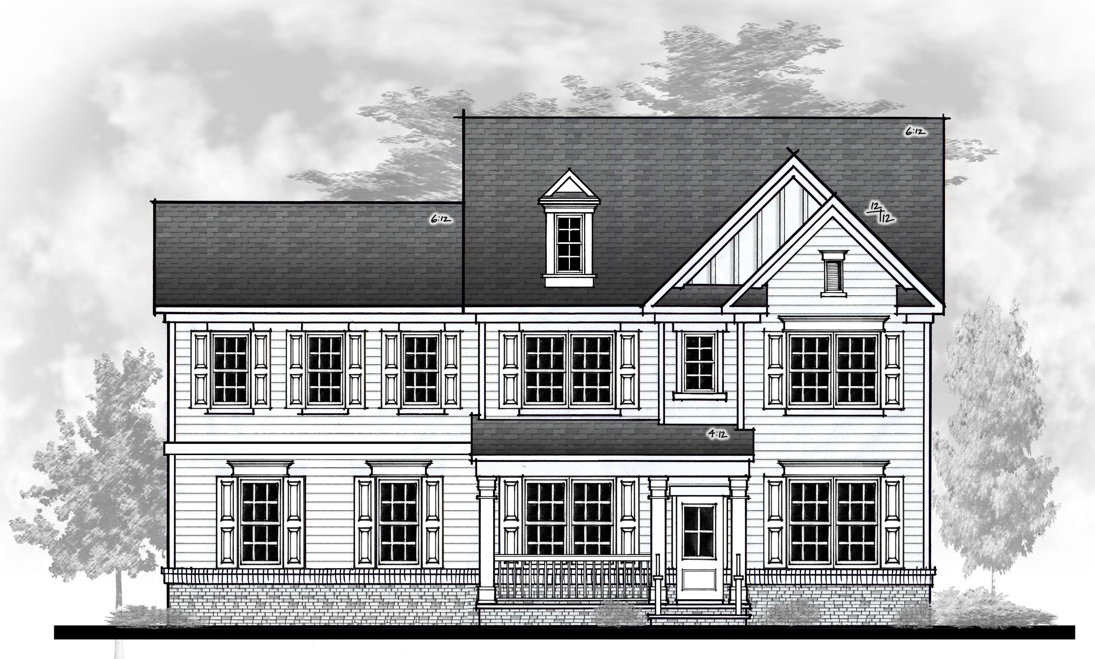 The Manors at Lake Ridge Fitzgerald Floor Plan, Tega Cay SC Livabl