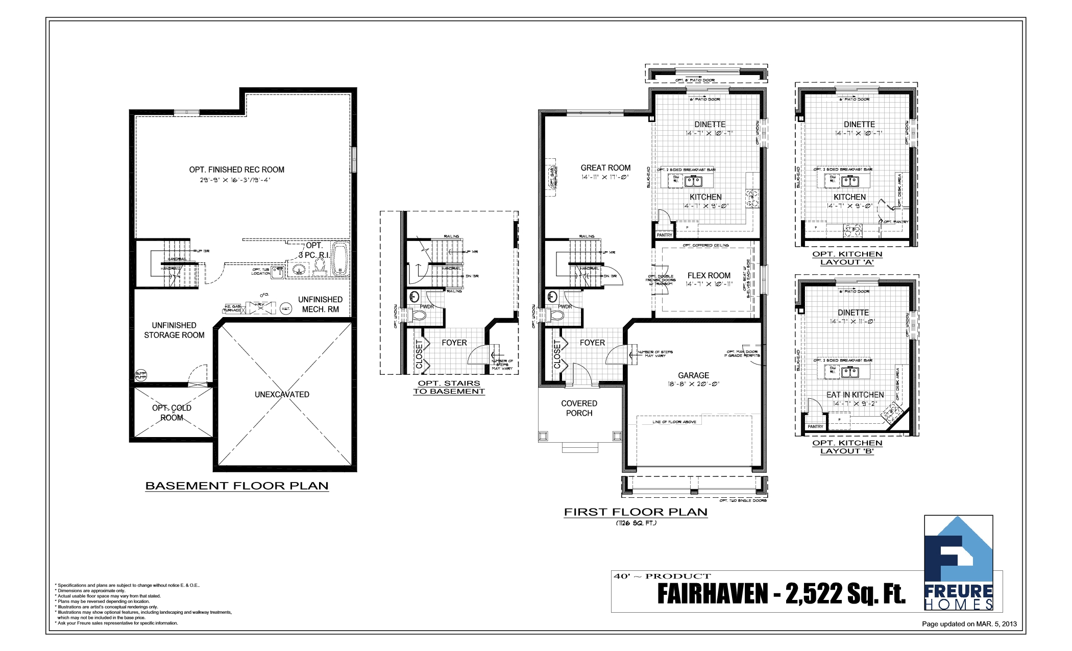 Huron Woods Fairhaven 3 Bdrm w/ Family Retreat Floor Plan, Kitchener