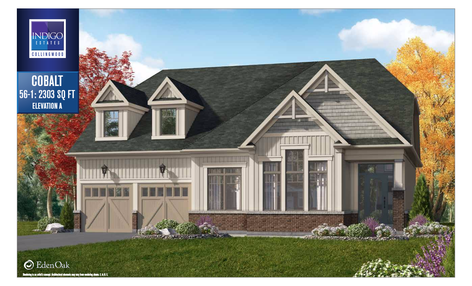 Indigo Estates Collingwood Cobalt Floor Plans and Pricing