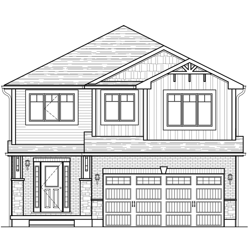 Huron Woods Newport 3 Bedroom Floor Plans and Pricing