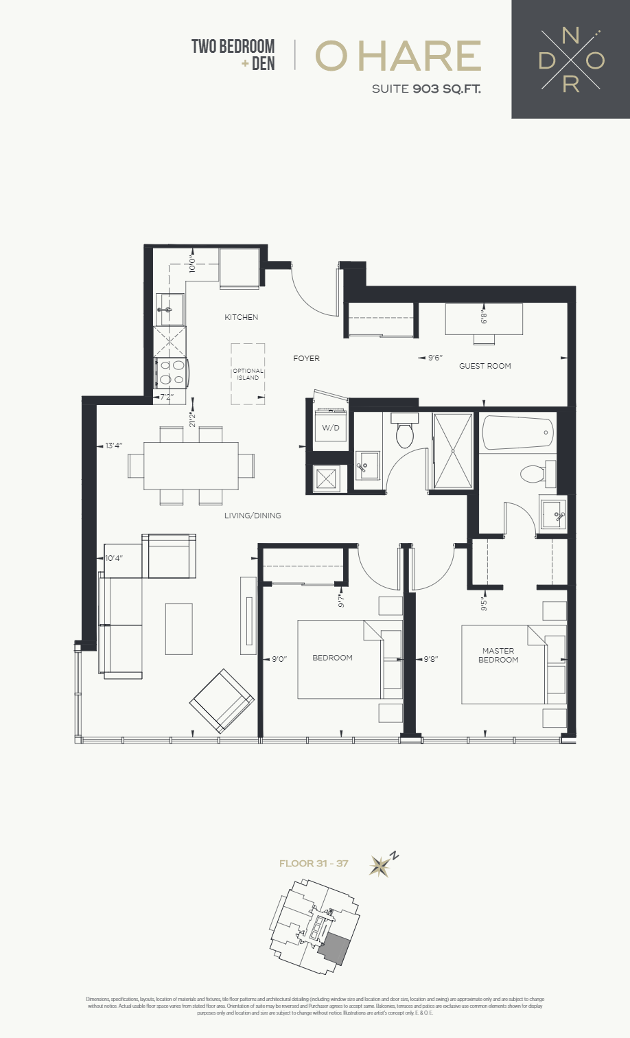 Nord East Condos at Expo City O'Hare Floor Plans and Pricing