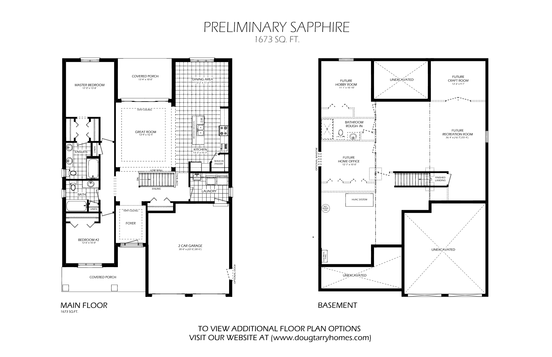 Amber Meadows The Sapphire Floor Plan, StrathroyCaradoc ON Livabl
