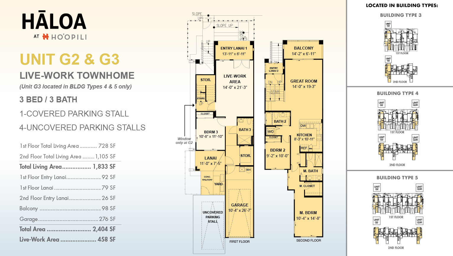 Haloa at Hoopili Plan G304 Floor Plans and Pricing