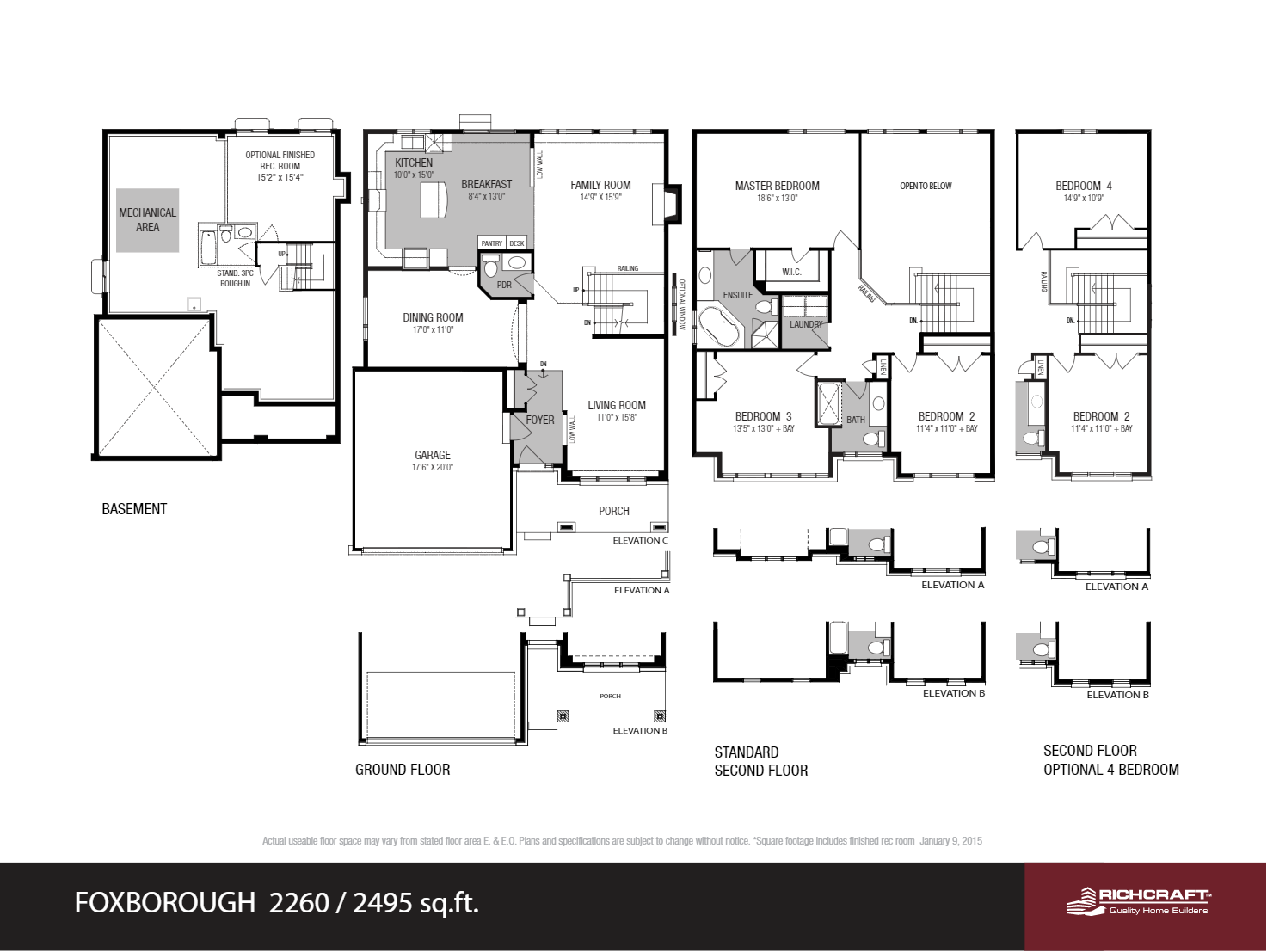La Croisee Aylmer Foxborough Floor Plans and Pricing