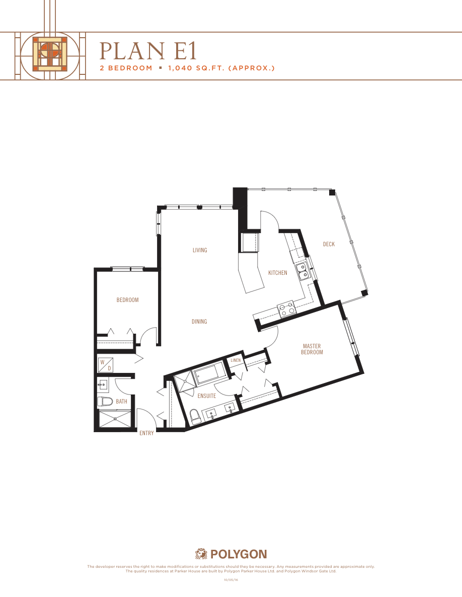 Parker House E1 Floor Plan, Coquitlam BC Livabl