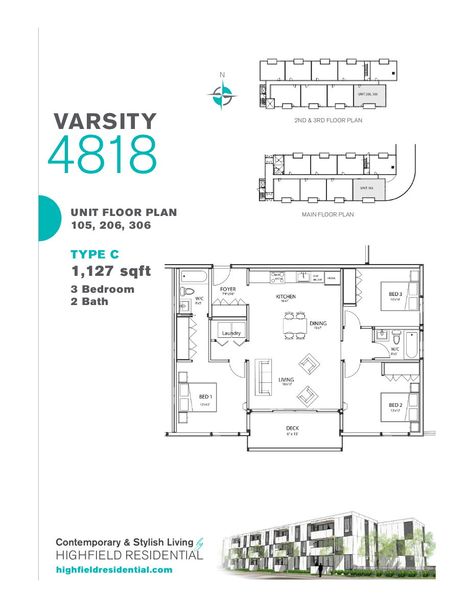 Varsity 4818 Plan C Floor Plans and Pricing