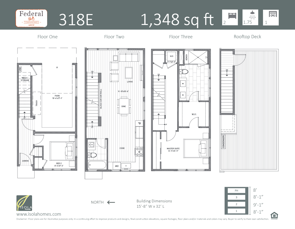 Federal Townhomes 318E, Seattle WA Livabl