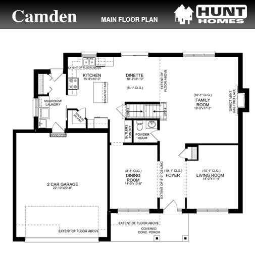 Innerkip Meadows The Camden Floor Plans and Pricing