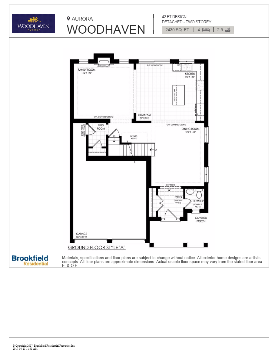 Woodhaven Aurora Amber Floor Plans and Pricing