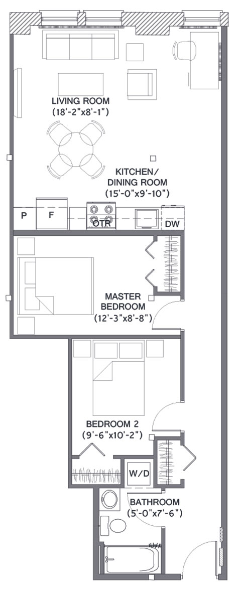 Photo inspiration: District Condominiums At 139 Market Travellers Floor Plan Winnipeg Mb Photo Inspiration