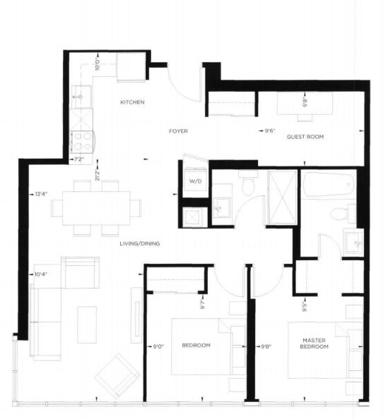 Nord West Condos at Expo City O'Hare Floor Plan, Vaughan ON Livabl