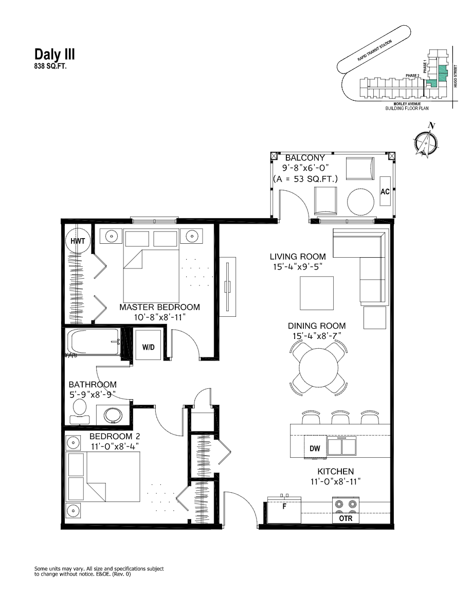 Metro Condominiums Daly III Floor Plan, Winnipeg MB Livabl