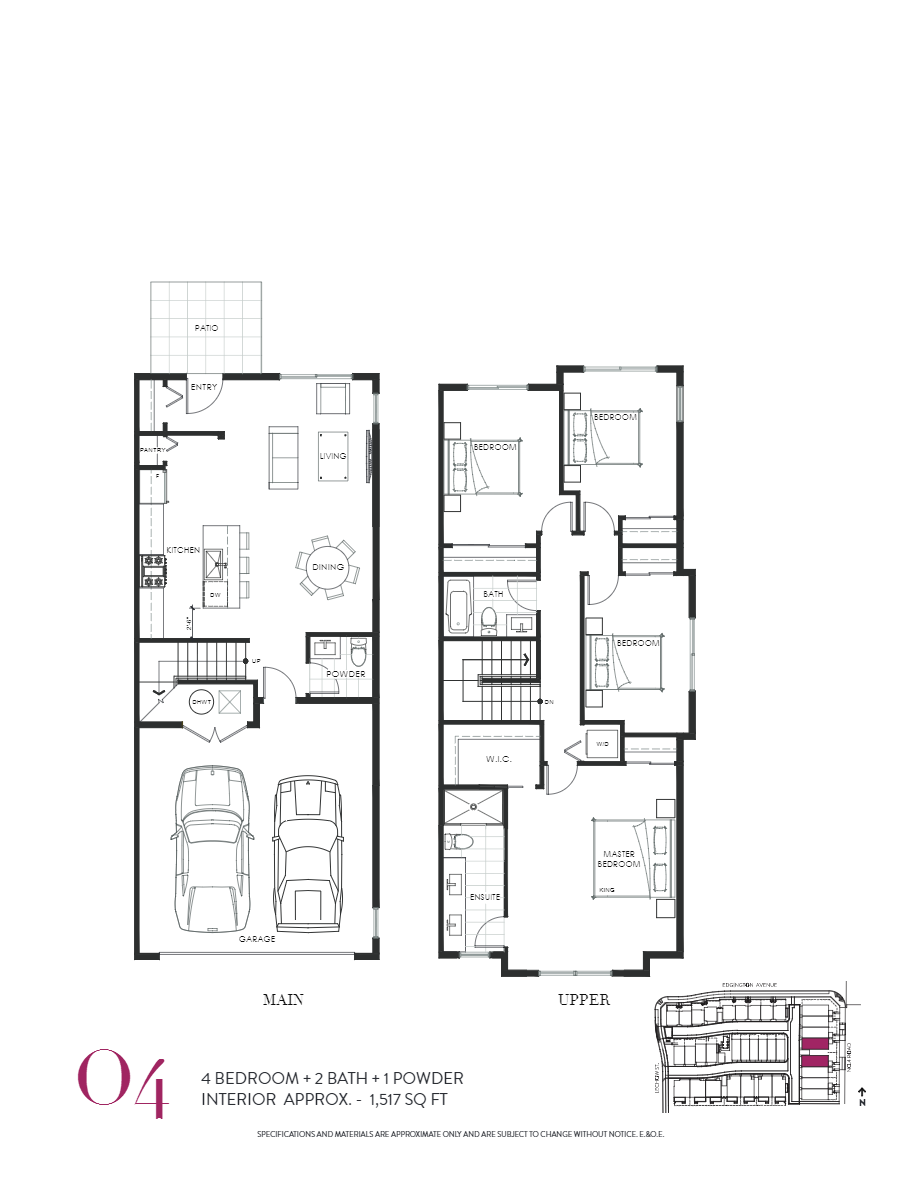 Parc Belvedere O4 Floor Plans and Pricing