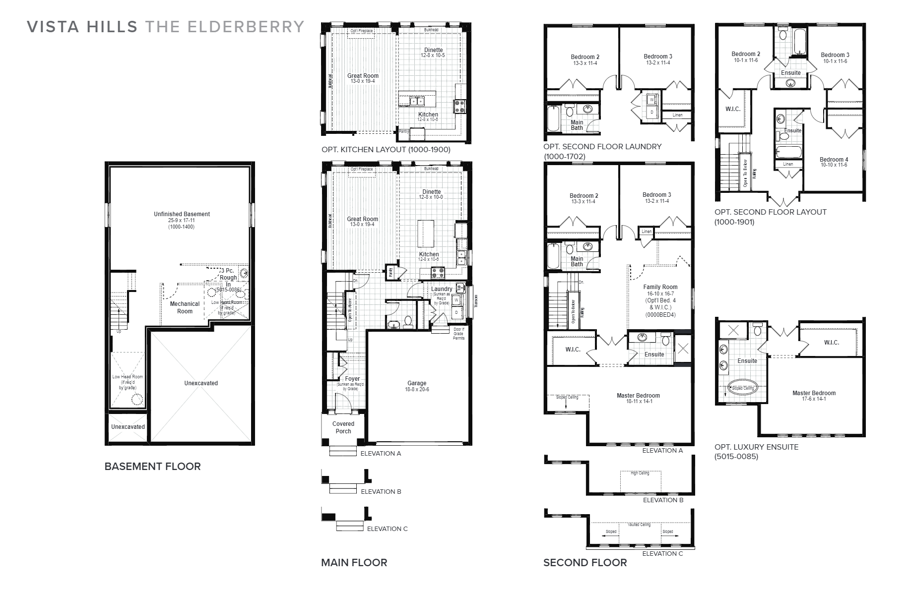 Vista Hills The Elderberry B Floor Plan, Waterloo ON Livabl