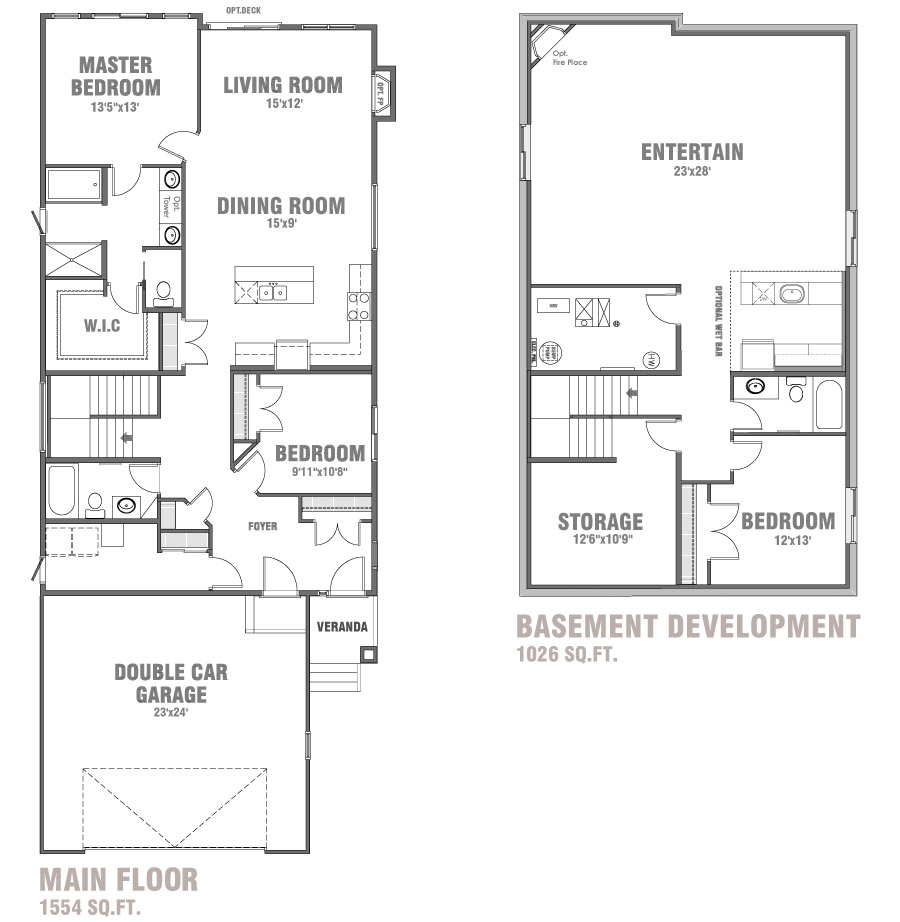 Granville The Bolton Floor Plans and Pricing
