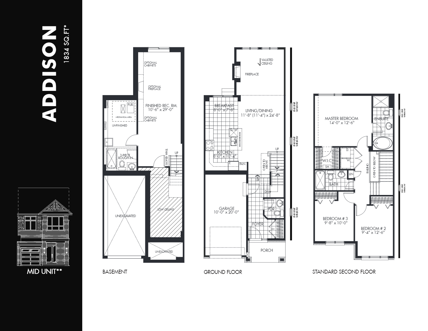 Bradley Commons Addison Floor Plan, Ottawa ON Livabl