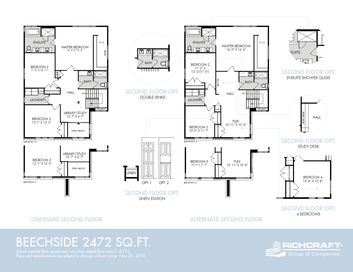 Bradley Commons Beechside Floor Plans and Pricing