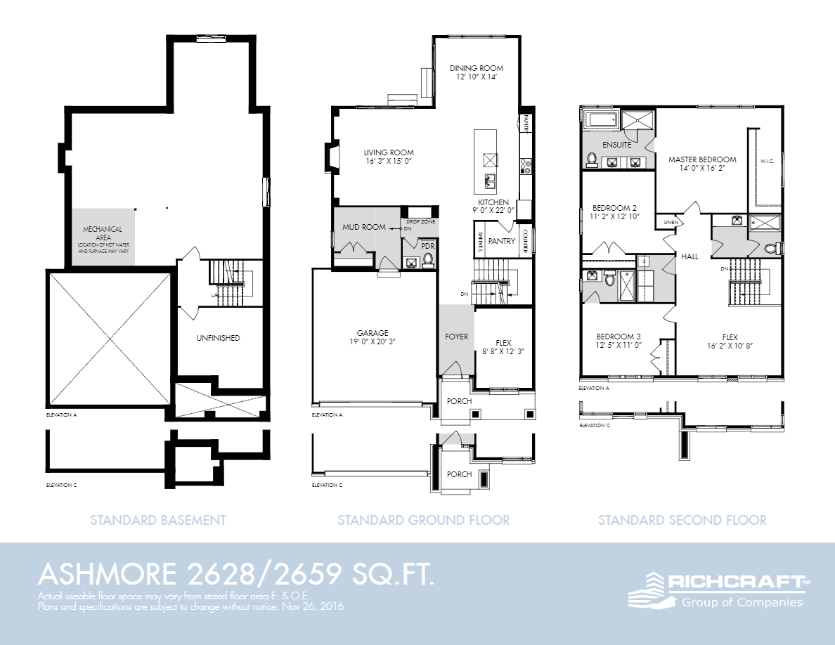 Bradley Commons Ashmore Floor Plan, Ottawa ON Livabl