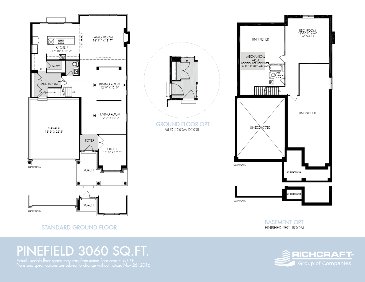 Bradley Commons Pinefield Floor Plans and Pricing