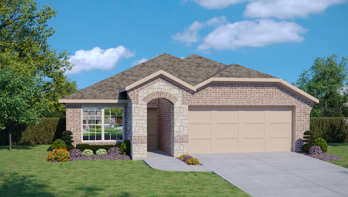 Aquilla floor plan at Goose Creek Reserve in Baytown, TX