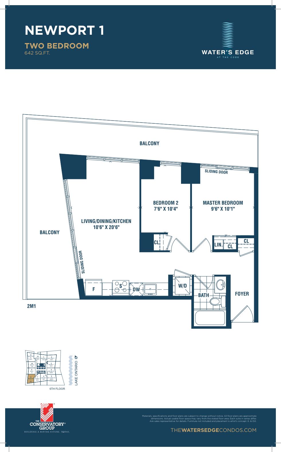 Floor plan of Newport R