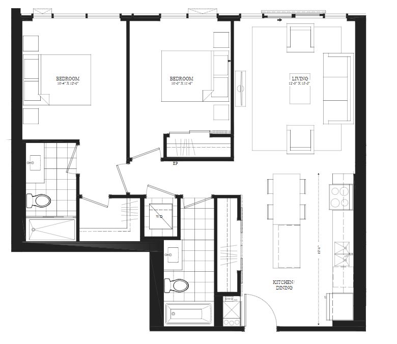 The Gaslight District Langdon Floor Plan, Cambridge ON Livabl