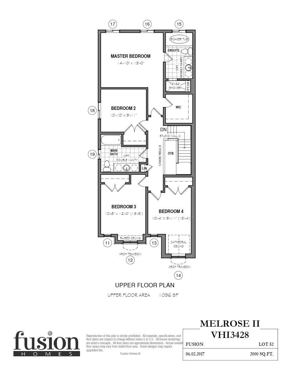 Vista Hills by Fusion Homes The Melrose II A Floor Plans and Pricing