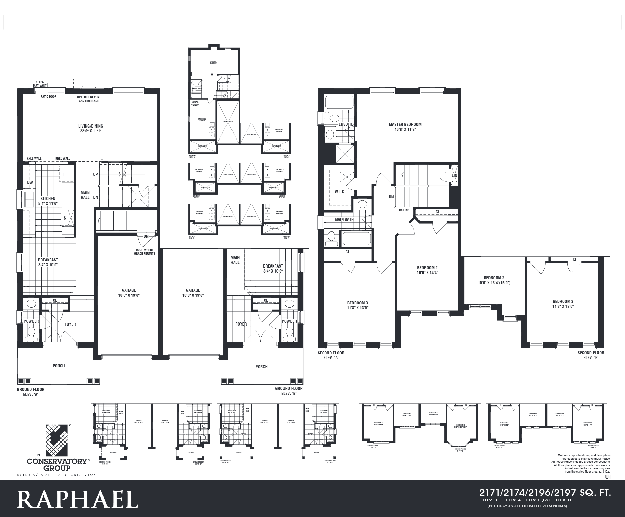 Trinity Village Raphael Floor Plan, Brampton ON Livabl