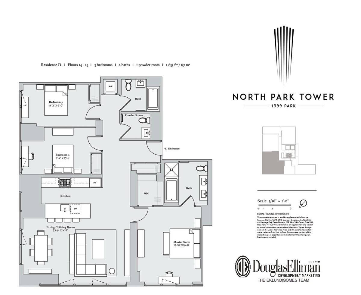 1399 Park Avenue Condos 14D Floor Plans and Pricing