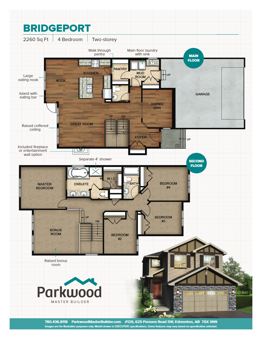 Tamarack Common Bridgeport Floor Plans and Pricing