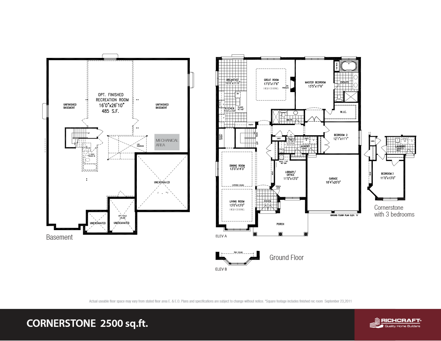 Fernbank Crossing Cornerstone Floor Plan, Ottawa ON Livabl