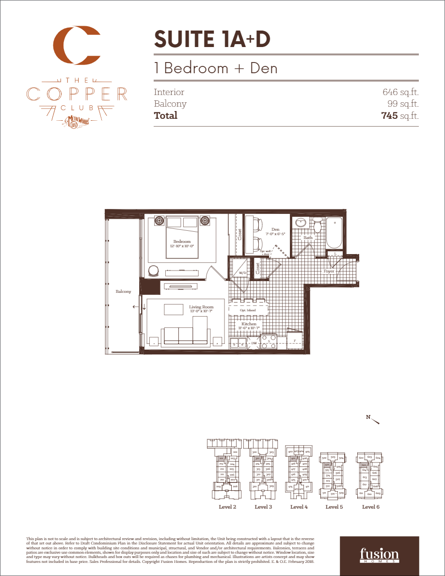 The Copper Club at The Metalworks 1A+D Floor Plans and Pricing