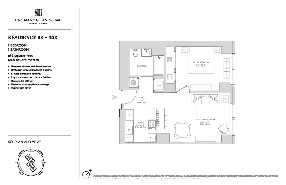 One Manhattan Square 22K Floor Plans and Pricing