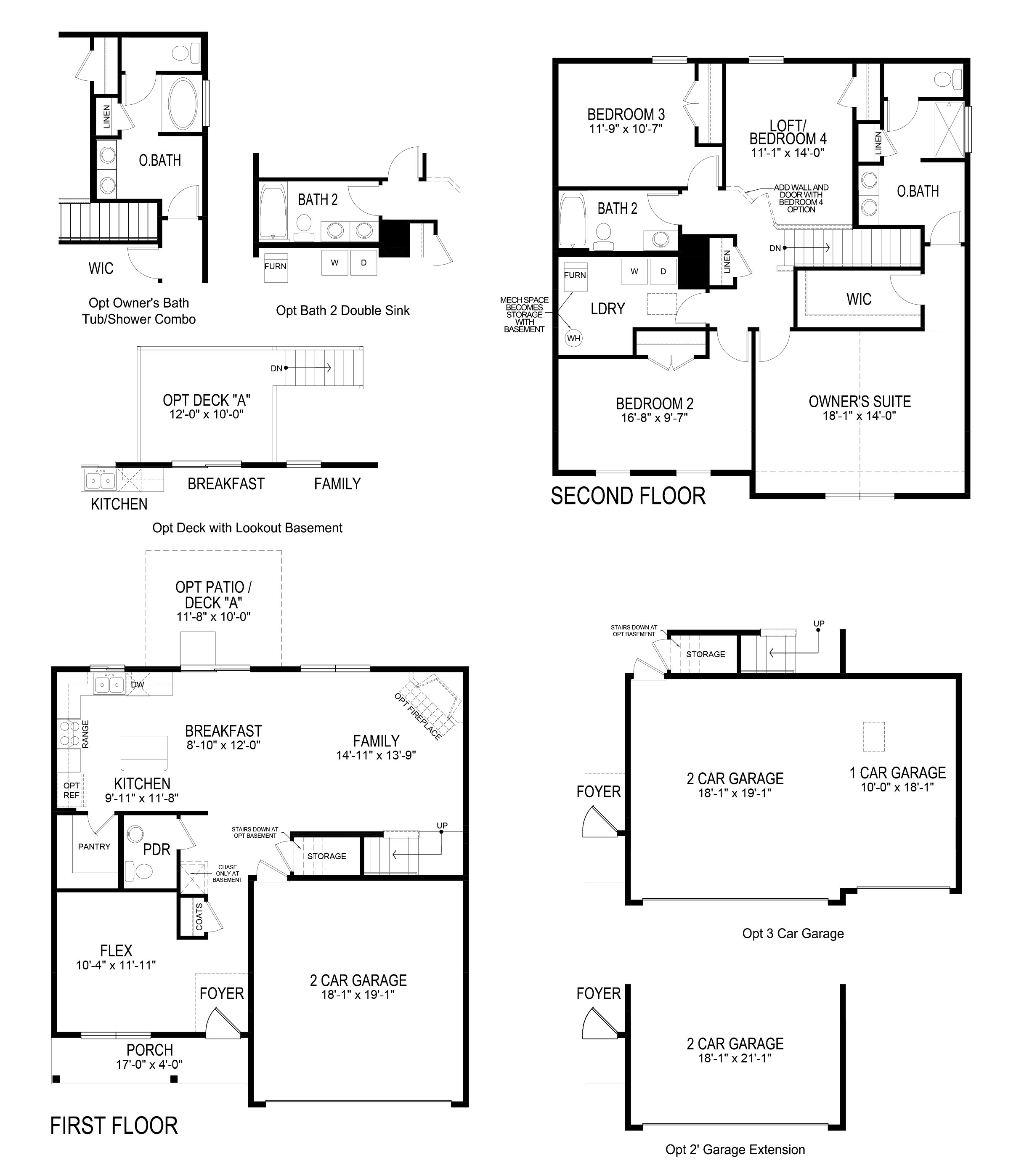 Heritage Woods The Eastover Floor Plans and Pricing